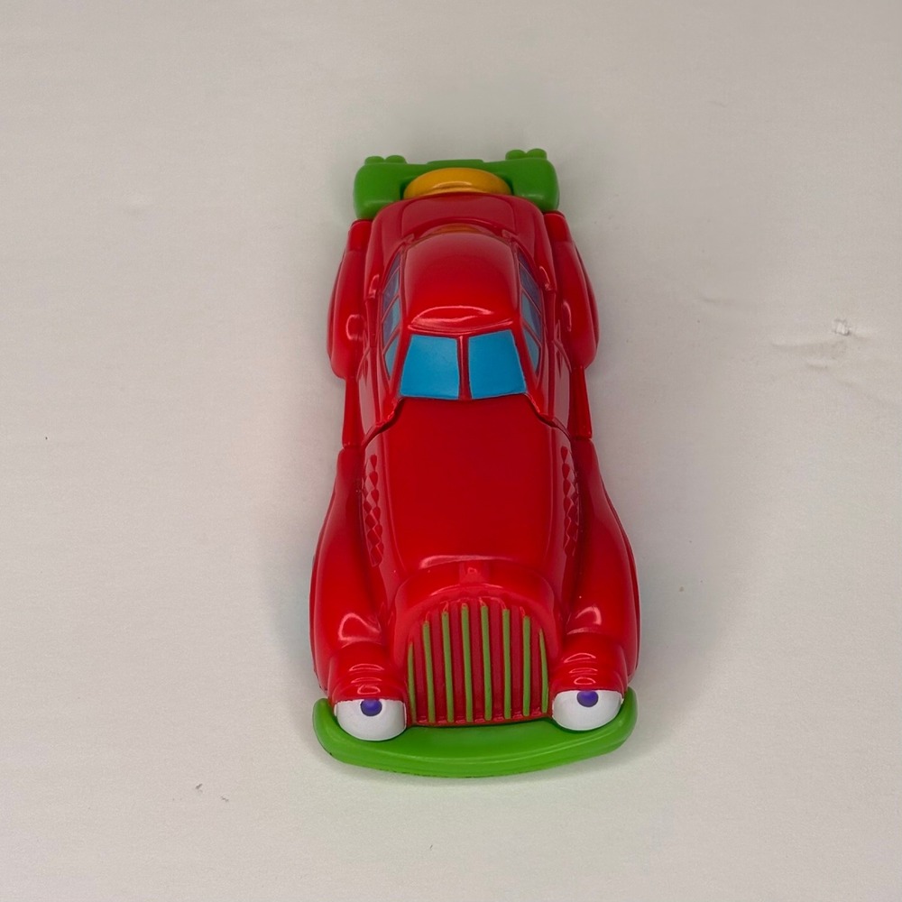 Wendy's Toy Car Kids OS Red Excellent 1998 Accordion Expanding Promotional Toy